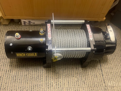 Electric winch 13500lb 12v - electric,