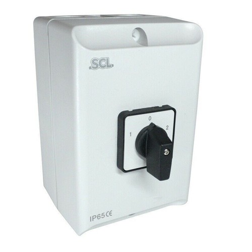 40amp pole ip65 enclosed - 40amp,