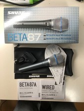 Shure Beta 87A-X Condenser Microphone Supercardioid Used 50Hz-20kHz