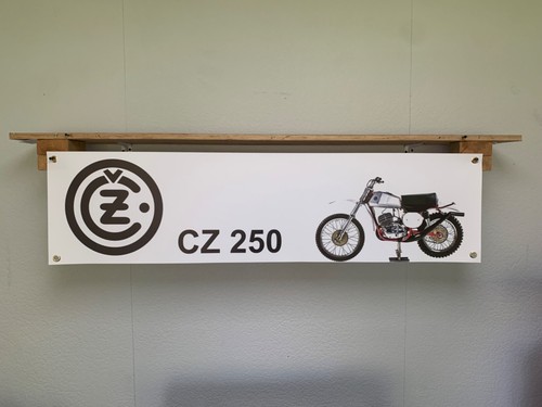 250 motocross banner - cz,