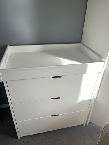 Nursery furniture set white - nursery,