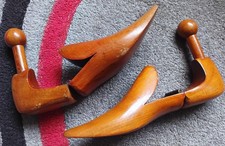 Vintage Wooden Hinged Shoe