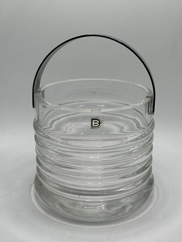 Dartington glass open biscuit - open,