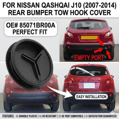 Car rear bumper tow - tow, cover