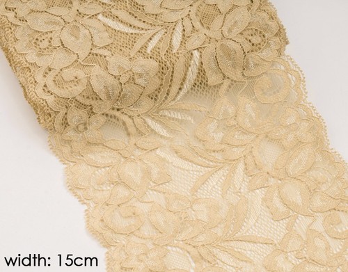 15cm elastic stretch lace - 15cm,