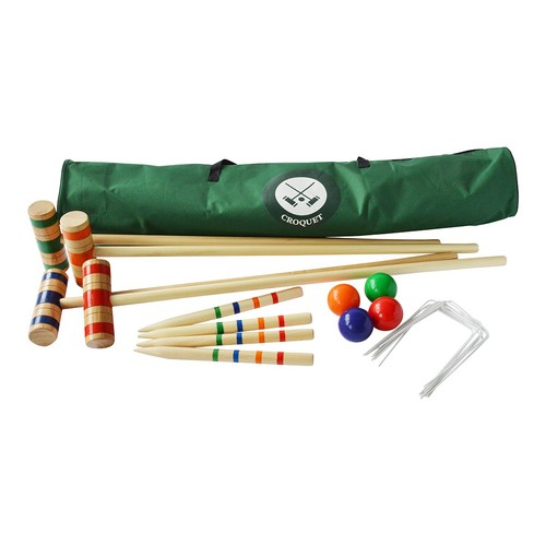 96cm wooden croquet set - 96cm, 4