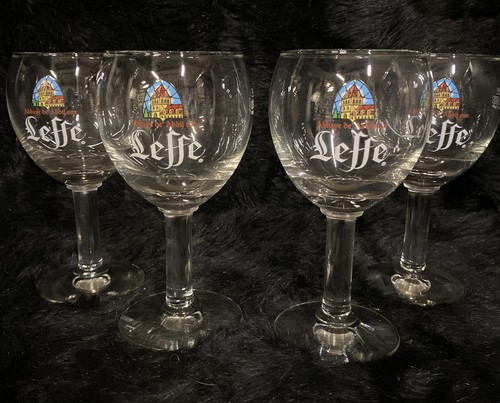 4pk leffe belgian beer - belgian, glass