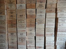 Wooden Wine Box Crate ~ 6
