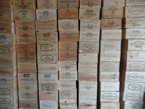 Wooden wine box crate 6 - wooden,