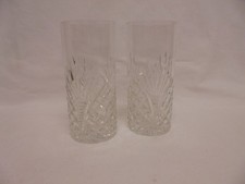 VINTAGE PAIR OF LEAD CRYSTAL