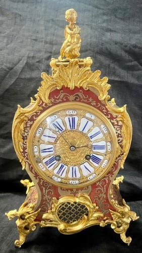 Antique french boulle - , clock