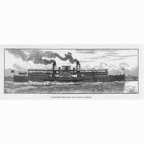 Australia passenger steam boat - steam,