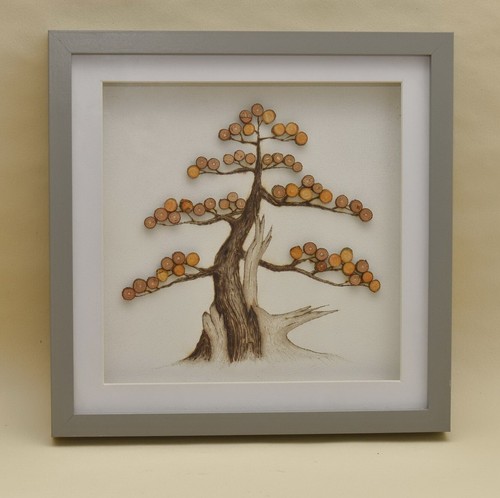 Driftwood style tree rustic - driftwood,