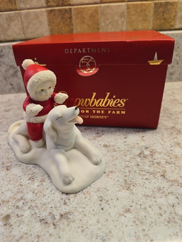 Snowbabies dept babies on - dept,