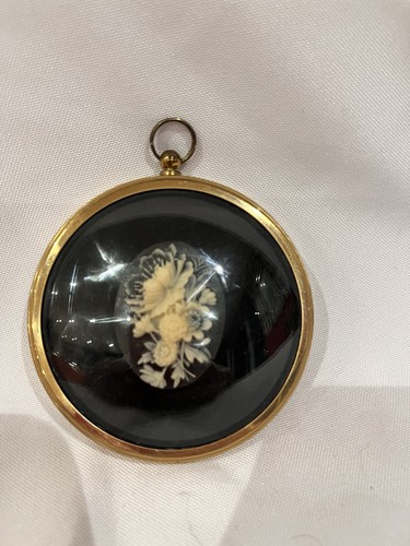 Vintage floral cameo wall - vintage,