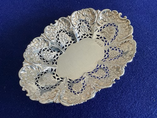 Antique silver dish - antique,