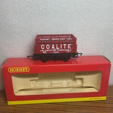 Hornby R6443 Red Coalite Coke 10 Ton Wagon Radiant Fuel & Load Excellent & Boxed
