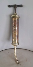 VINTAGE BRASS GREASE GUN