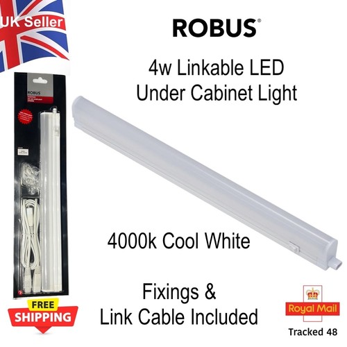 Led cabinet light linkable - 4w,