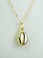 9ct Yellow Gold Coffee Bean