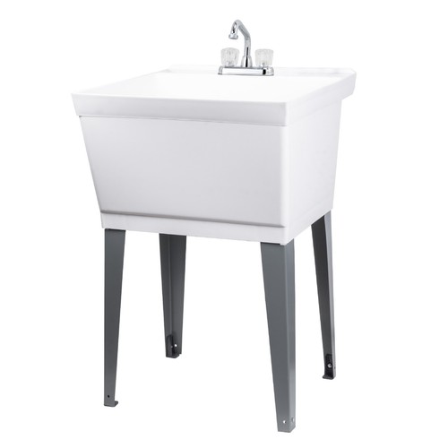 Utility laundry sink with - laundry,