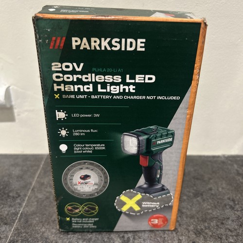 Parkside 20v cordless led hand - parkside,