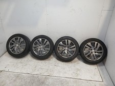 PEUGEOT 208 ALLOY WHEELSET AND TYRES 9825165280 6.5JX16 1955516