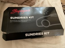Supagard Sundries Kit Sponges Cloths ,Wheel Brush Etc New