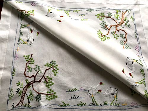 Vintage hand embroidered - vintage,