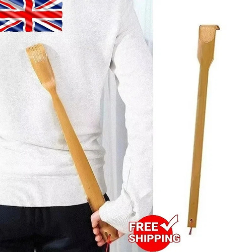 Bamboo back scratcher long - back,