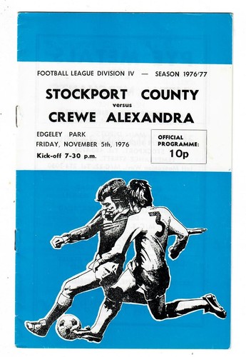 Stockport county 1976 - stockport,