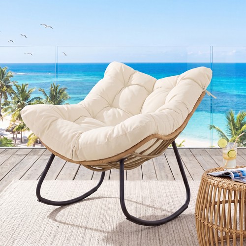 Outdoor papasan rocking - outdoor,