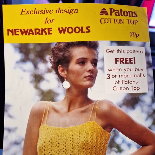 Patons knitting pattern cotton - knitting,
