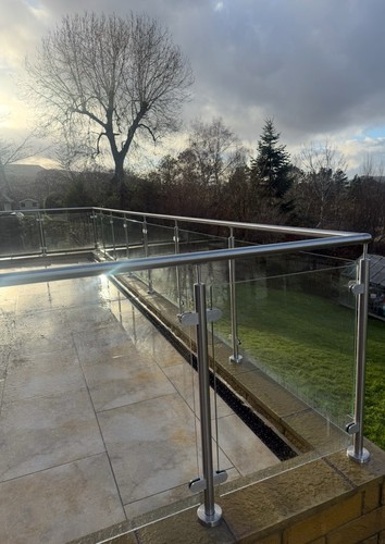 Glass balustrade made order - balustrade, to