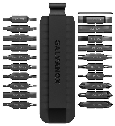 Galvanox 21pc flat bit kit - 21pc, for