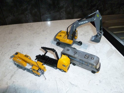 Siku camper bus crane skip - bus,