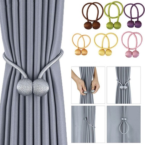 Strong magnetic curtain tie - magnetic,
