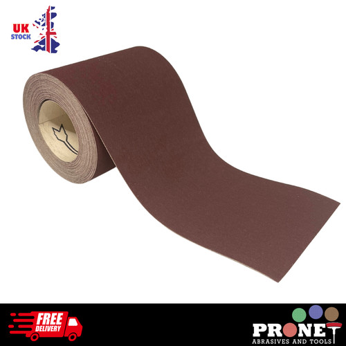 Sandpaper roll 115mm 10mts - roll, x