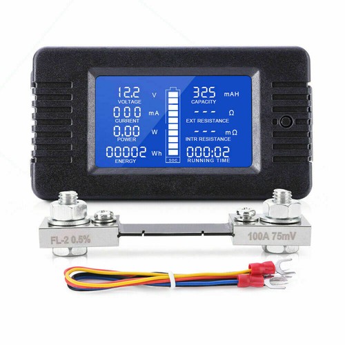 Battery monitor lcd display - battery,