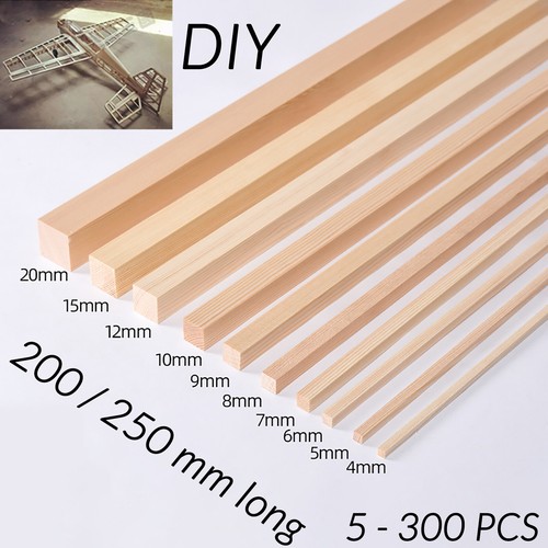 Balsa wood square - wood, rod