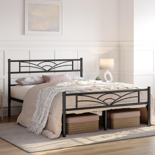 Luxury metal bed - metal, frame