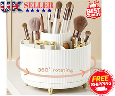 360° Rotating Makeup Organiser Brush Holder Cosmetic Organiser Brush Storage UK