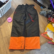 Chainsaw Protection Safety Seat less Trousers RocwooD Size XXXL - XXX Large