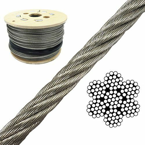 4mm 7x19 stainless steel - stainless,