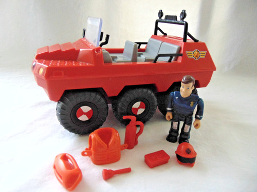 Fireman sam posable figure and - fireman,