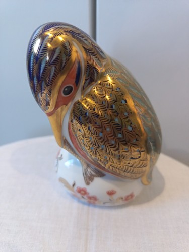 Royal crown derby paperweight - crown,