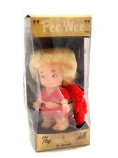 PEE WEE THE POCKET SIZE DOLL BY UNEEDA - BIKINI TIME  - VINTAGE '60