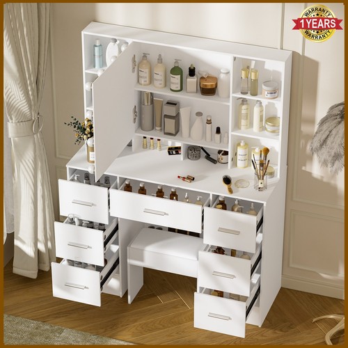 Dressing table with drawers - table,