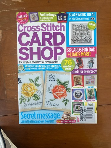 Cross stitch card shop - cross,