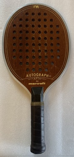 Marcraft autograph paddle ball - marcraft,